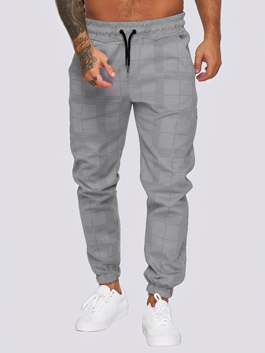 Jaeden - Pantalones elegantes a cuadros para hombre