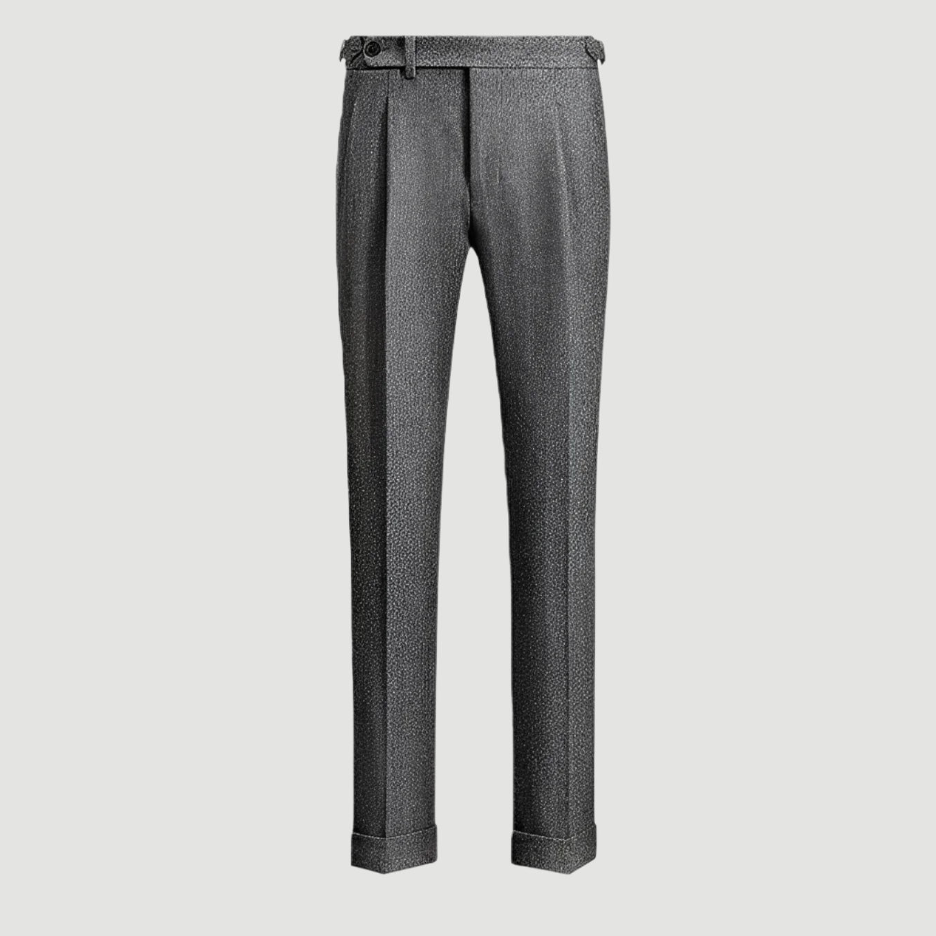 Osbert - Pantalones casuales en tweed de lana para hombre
