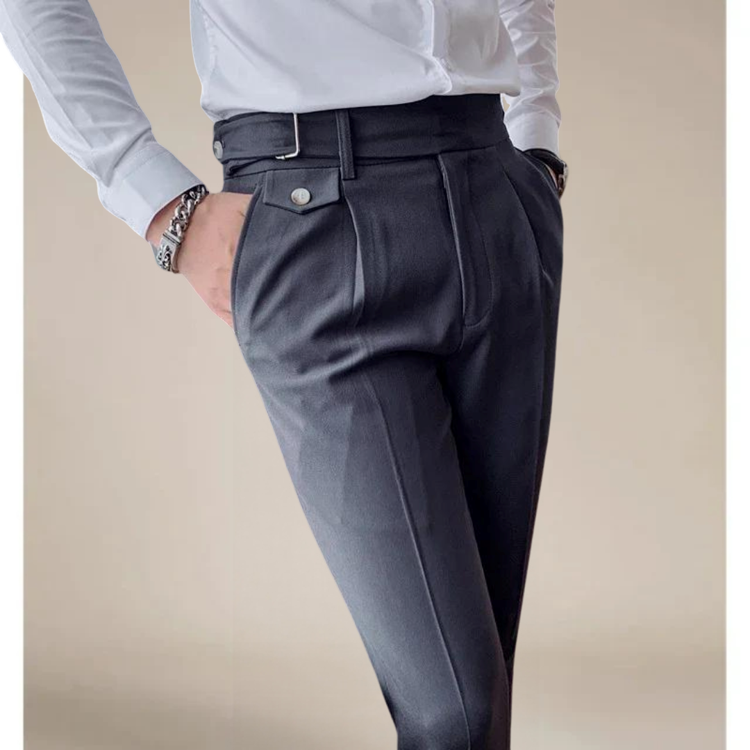 Marcello – Pantalones plisados
