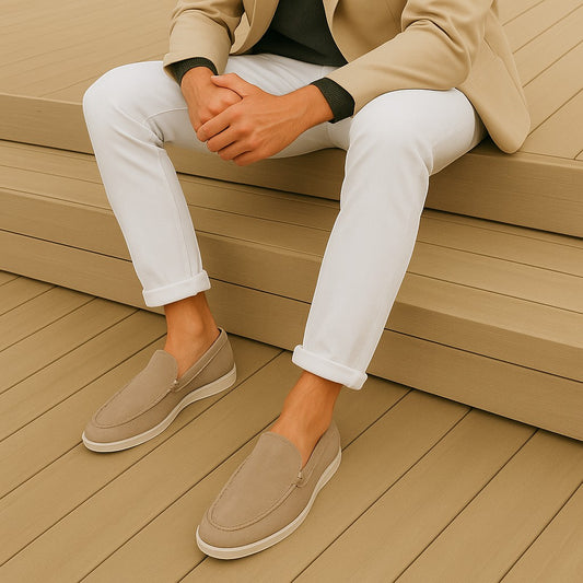 Luke - Mocasines elegantes de gamuza