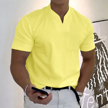 Jason - Camiseta fitness de manga corta para hombre