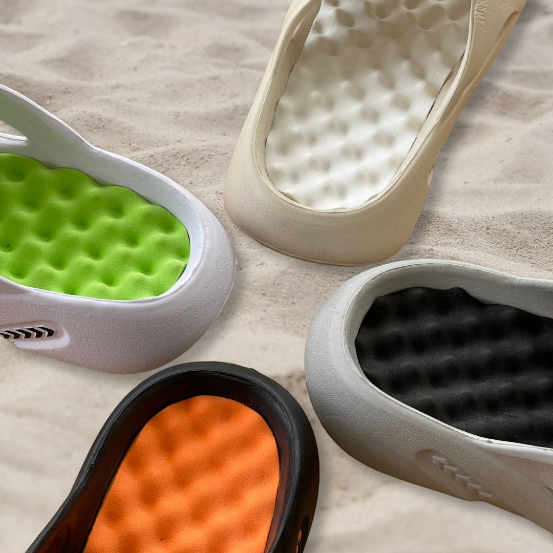 Iker - Chanclas ergonómicas para relajación, soporte y comodidad durante todo el día.
