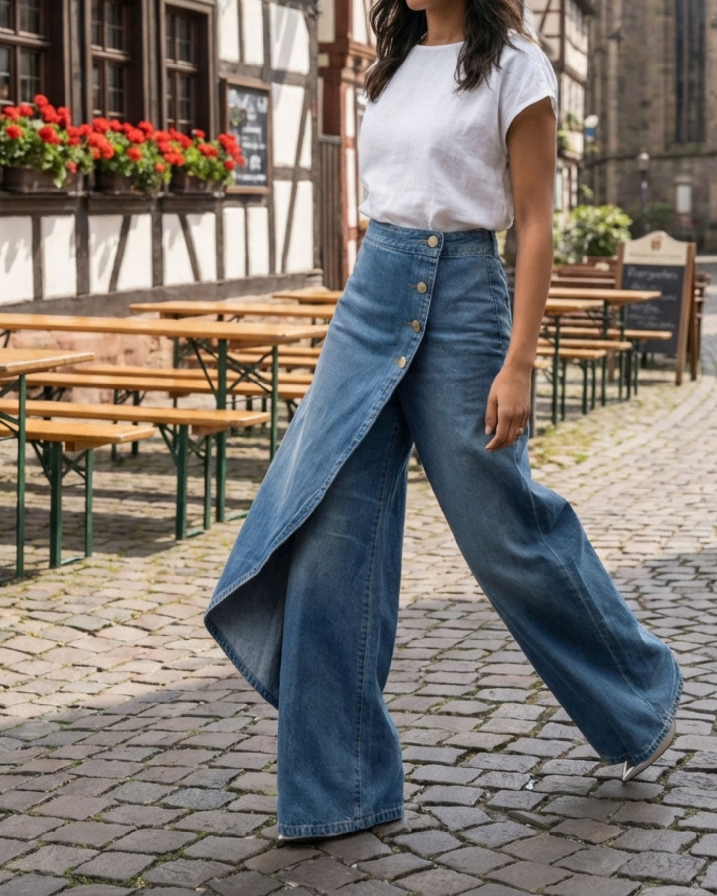 Pantalones Vaqueros Envolventes