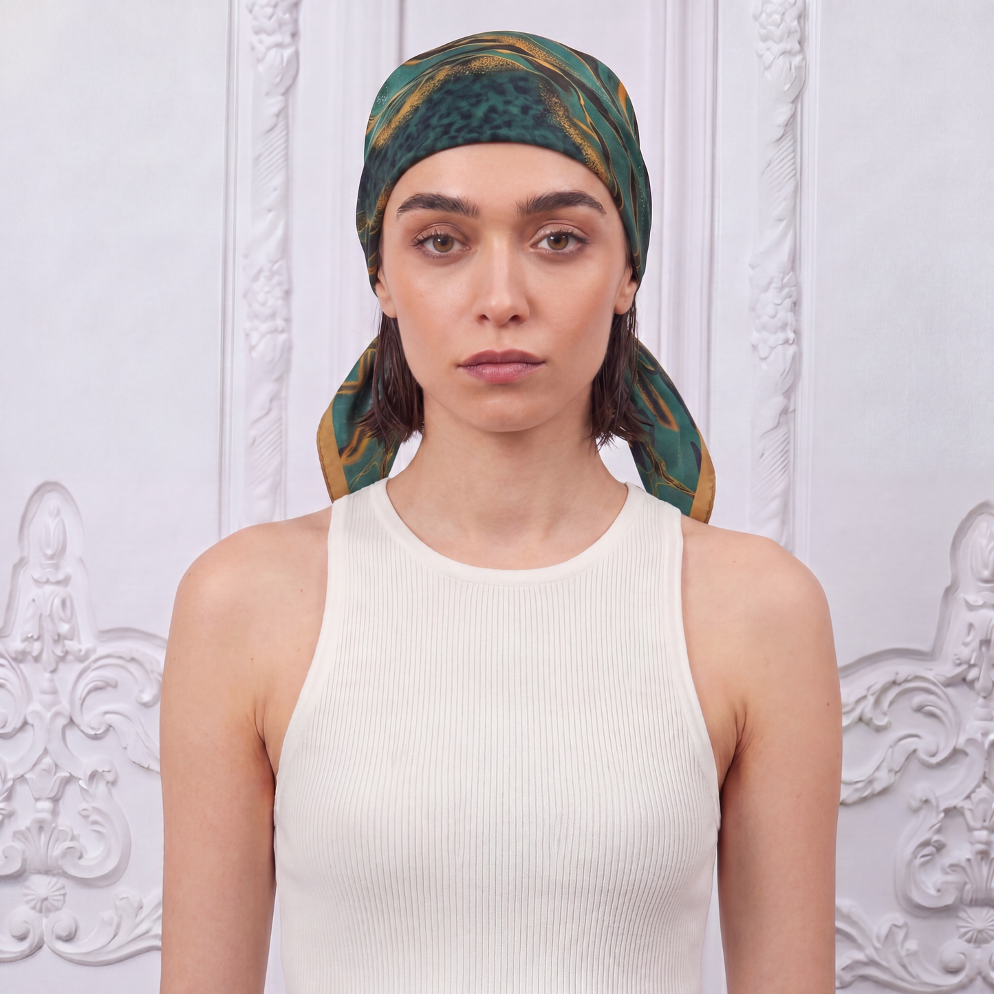 Pañuelo 100% Seda Signature | Victoria Lemaire