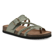 Sandalias Trenzadas En Corcho Natural