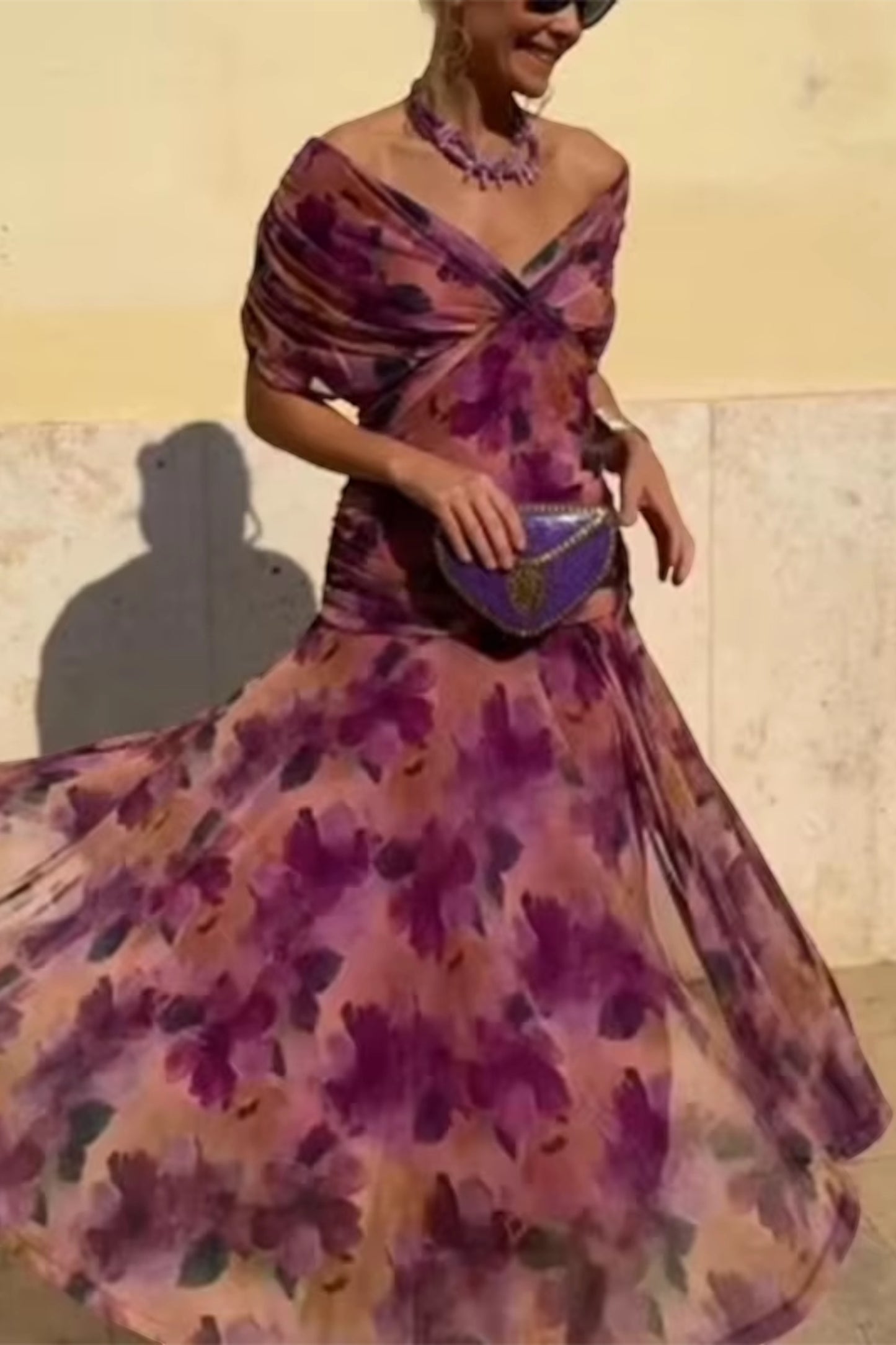 Luisa - Elegante vestido largo