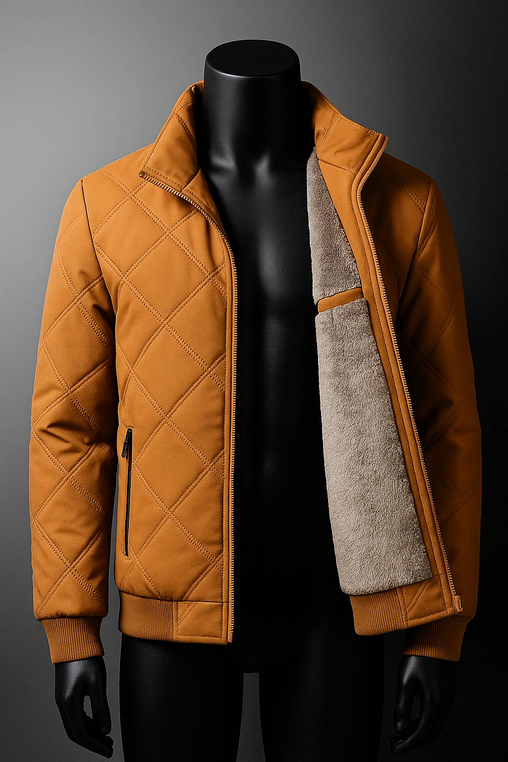 SILVORO | CHAQUETA ACOLCHADA DE INVIERNO PARA HOMBRE