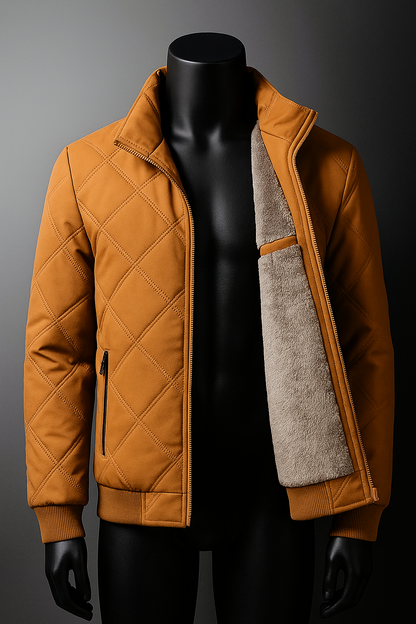SILVORO | CHAQUETA ACOLCHADA DE INVIERNO PARA HOMBRE