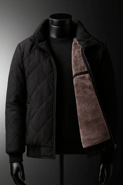 SILVORO | CHAQUETA ACOLCHADA DE INVIERNO PARA HOMBRE