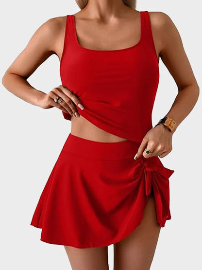 Bañador Vestido Moldeador de Una Pieza