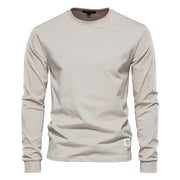 Wynne - Camiseta de manga larga cómoda y casual para hombre