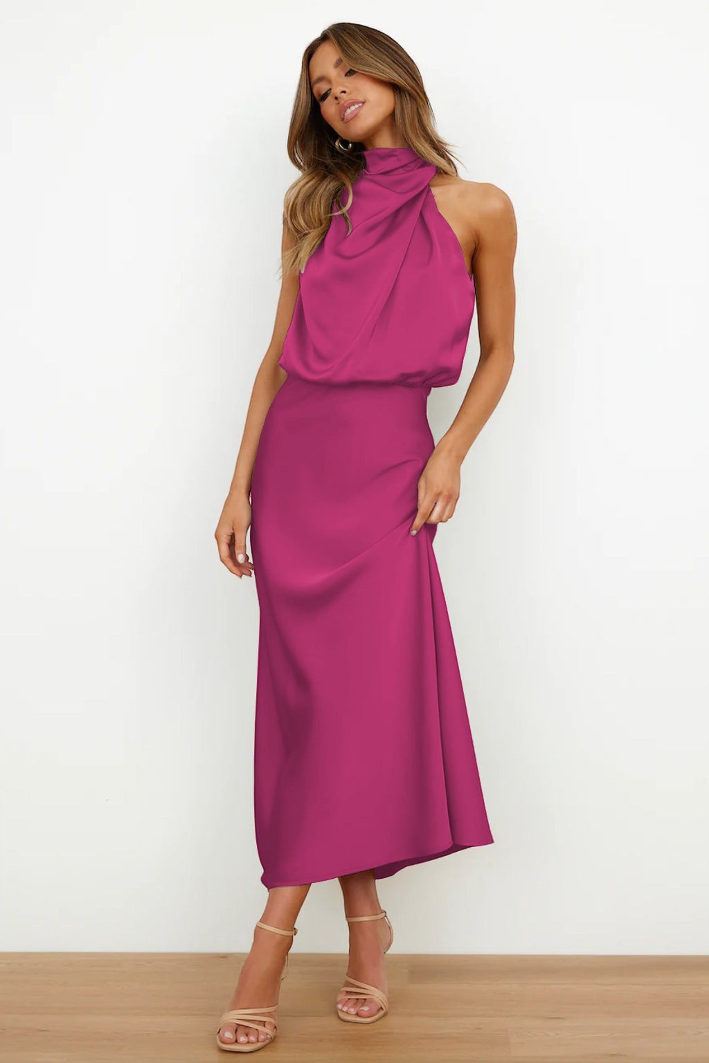 Mariana - Vestido con escote americano