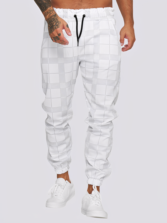 Jaeden - Pantalones elegantes a cuadros para hombre