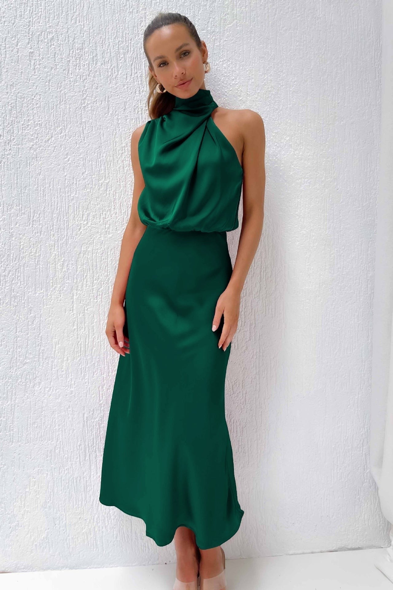 Mariana - Vestido con escote americano