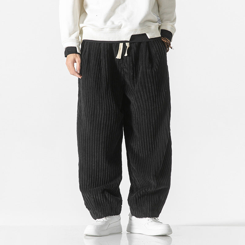 Winfred - Pantalones de pana casual y cómodos para hombres