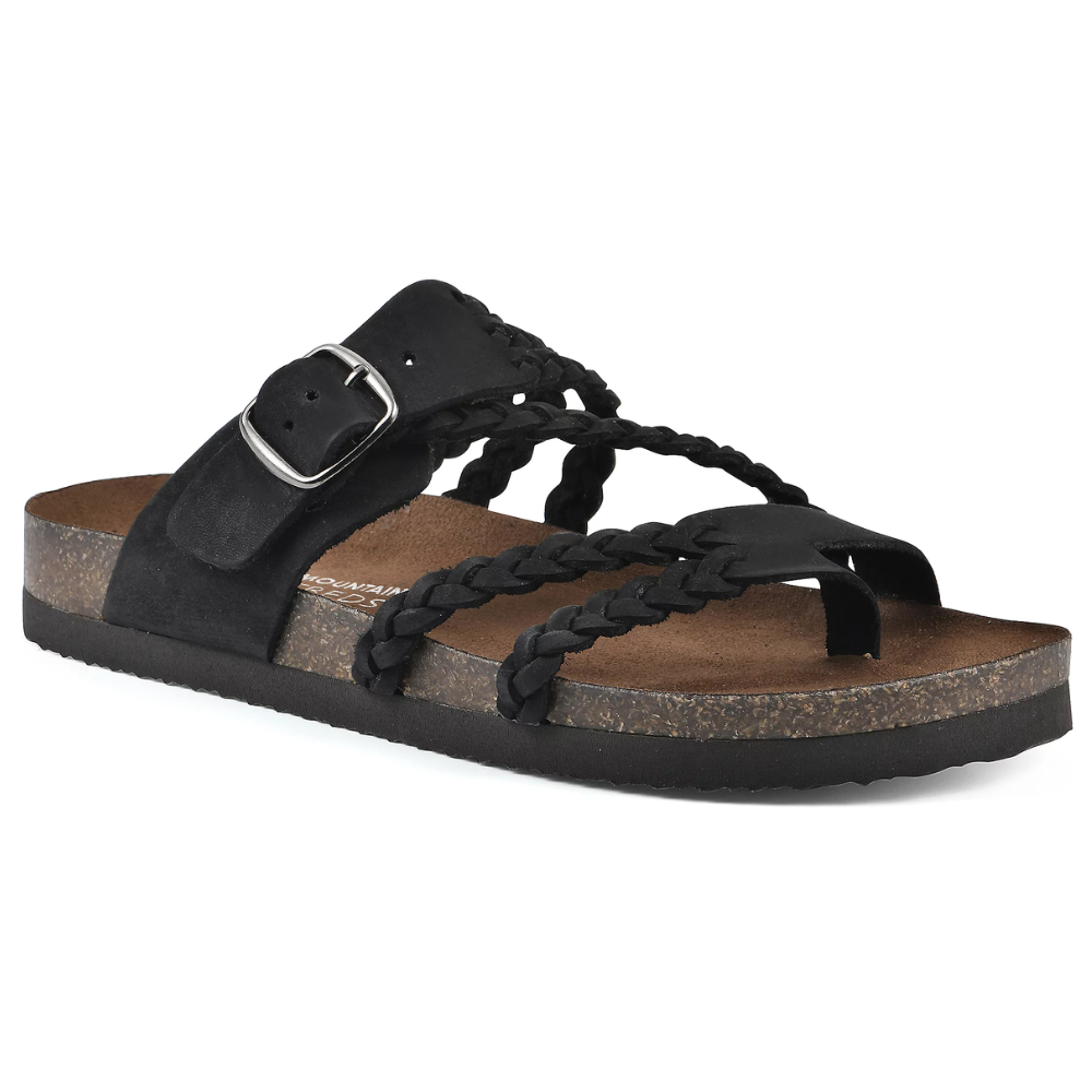 Sandalias Trenzadas En Corcho Natural