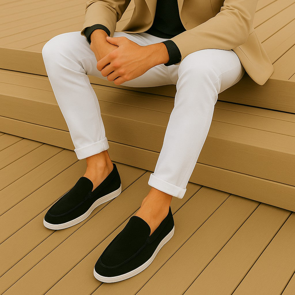Luke - Mocasines elegantes de gamuza
