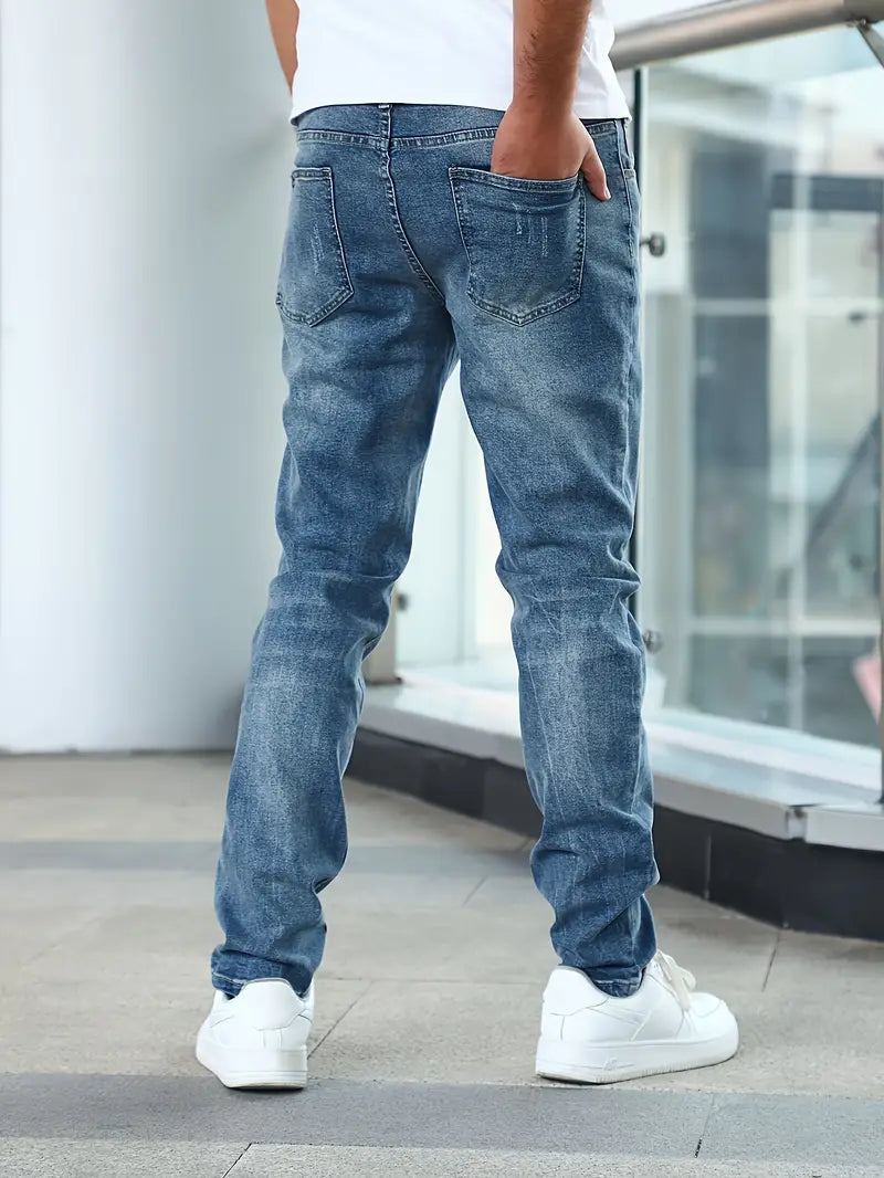 Atoilo- Jeans elegantes de diseño casual