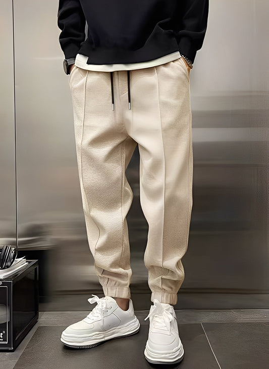 Wallace - Pantalones deportivos casuales y cómodos para hombre