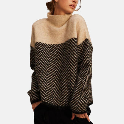 Nora - Jersey de cuello alto