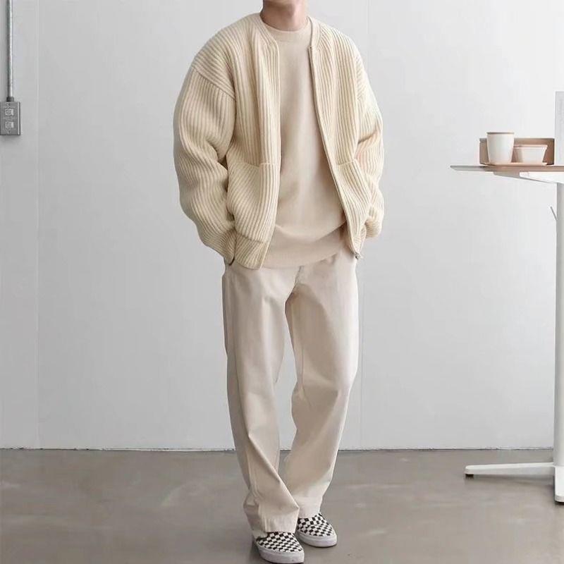 Ronan – Cardigan para hombre con diseño de punto
