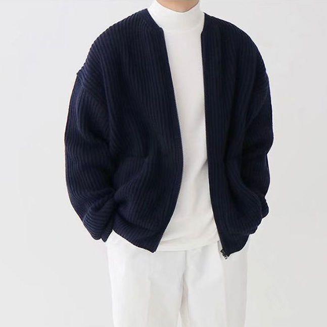 Ronan – Cardigan para hombre con diseño de punto