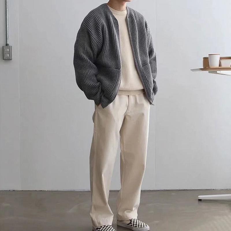 Ronan – Cardigan para hombre con diseño de punto