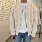 Ronan – Cardigan para hombre con diseño de punto