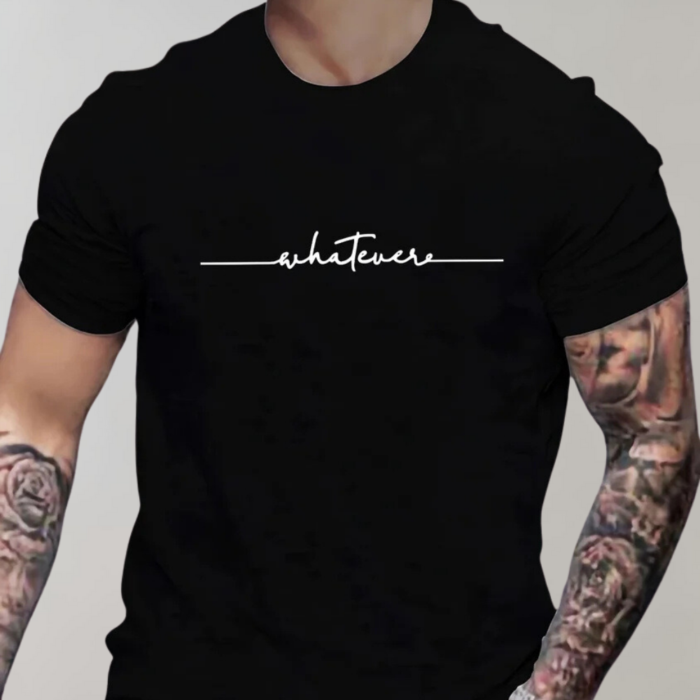 Frodo - Camiseta casual para hombre con cuello redondo