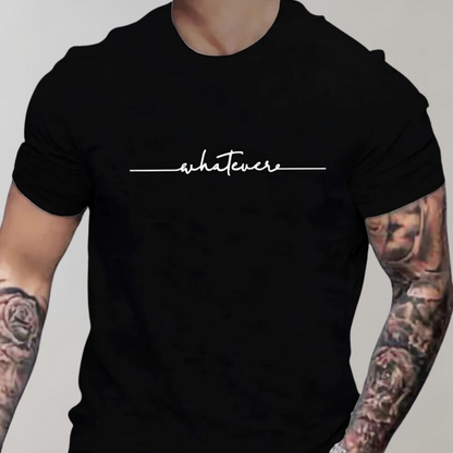 Frodo - Camiseta casual para hombre con cuello redondo