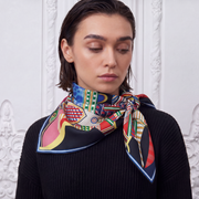 Pañuelo 100% Seda Signature | Victoria Lemaire