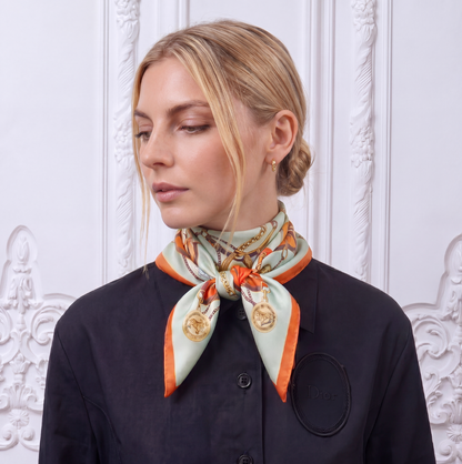 Pañuelo 100% Seda Signature | Victoria Lemaire