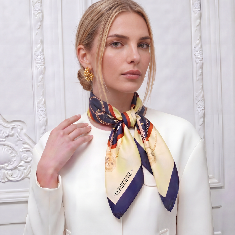 Pañuelo 100% Seda Signature | Victoria Lemaire