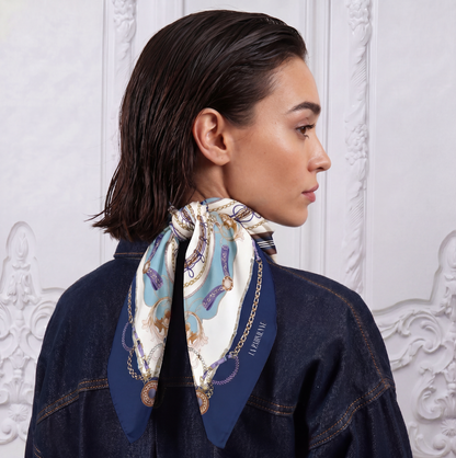 Pañuelo 100% Seda Signature | Victoria Lemaire