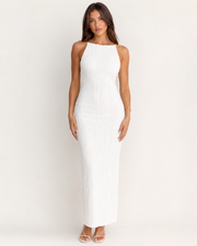 Vestido Camisola con Textura Ondulada