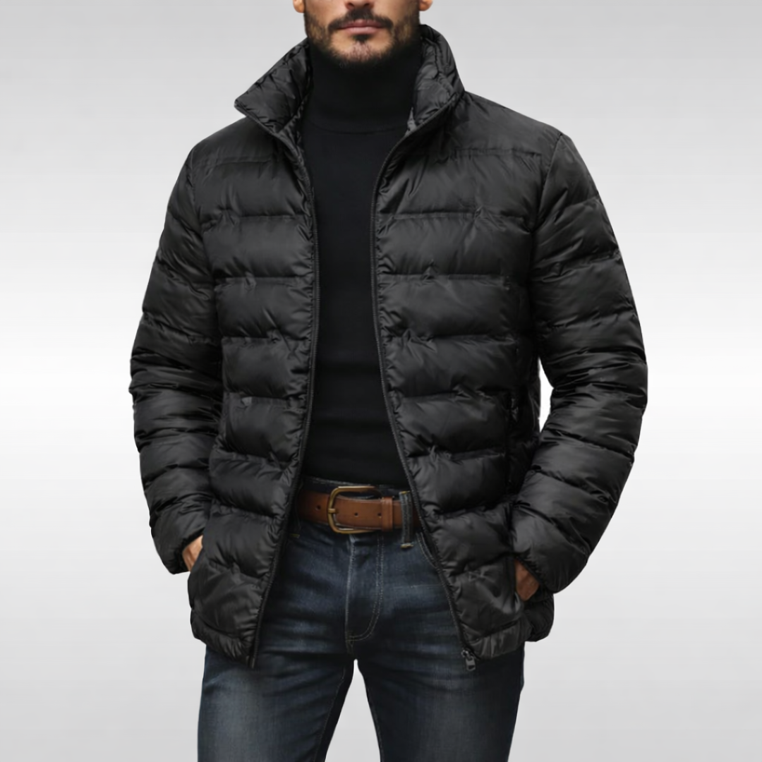 Aaron | Chaqueta de plumón cálida y elegante para hombres