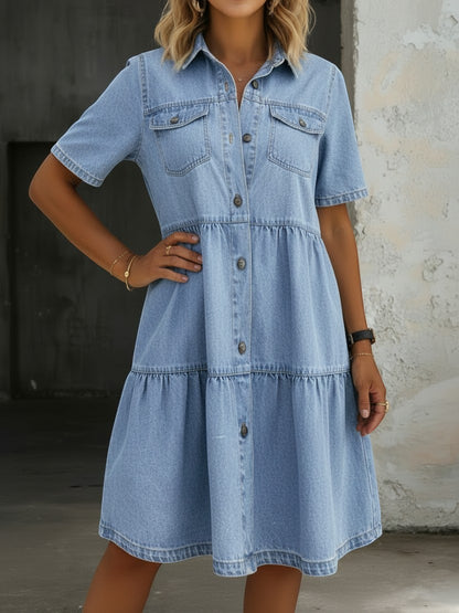 Sofía | Vestido Vaquero Casual Elegante