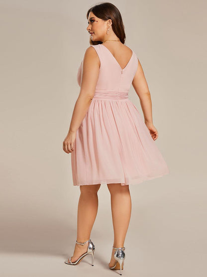 Élise™ | Vestido Midi de Chifón con Escote en V