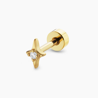 Piercing Belle Étoile Blanco