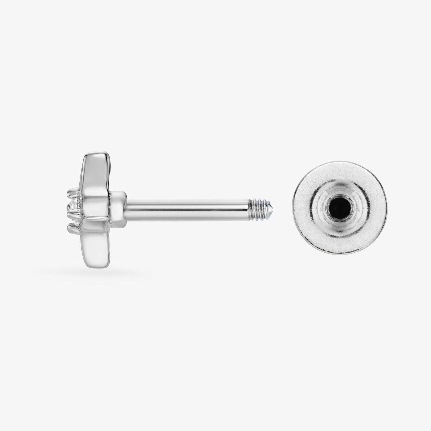 Piercing Belle Étoile Blanco