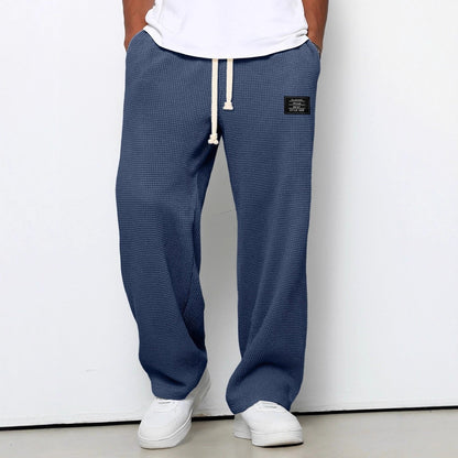 Lorenzo | Pantalones anchos con trama de panal