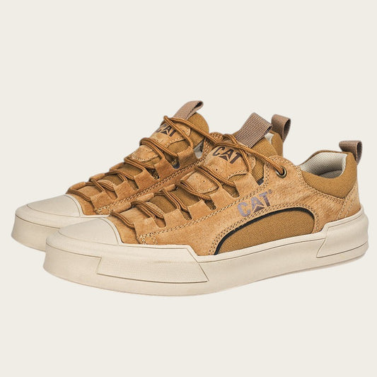 UrbanEdge - Zapatillas de Cuero Vegano Premium