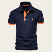 Marl - Polo elegante de manga corta para hombres