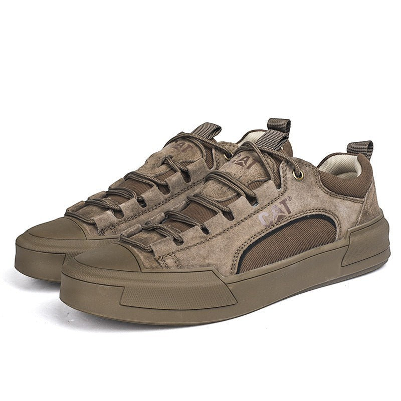 UrbanEdge - Zapatillas de Cuero Vegano Premium
