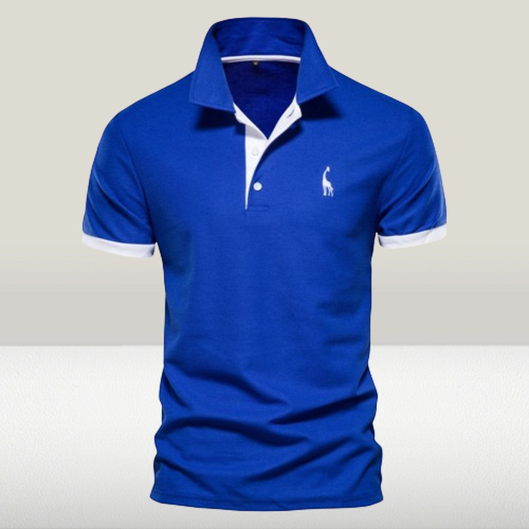 Marl - Polo elegante de manga corta para hombres