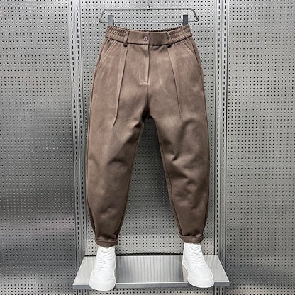 Tomas - Pantalones elegantes con efecto melange