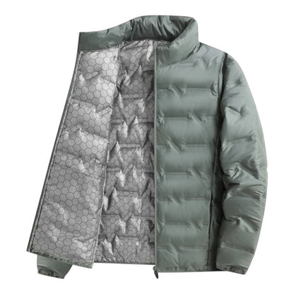 Aaron | Chaqueta de plumón cálida y elegante para hombres