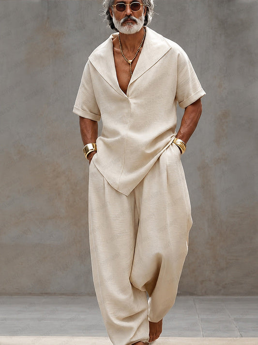 Mario | Conjunto Casual Minimalista De Ajuste Holgado