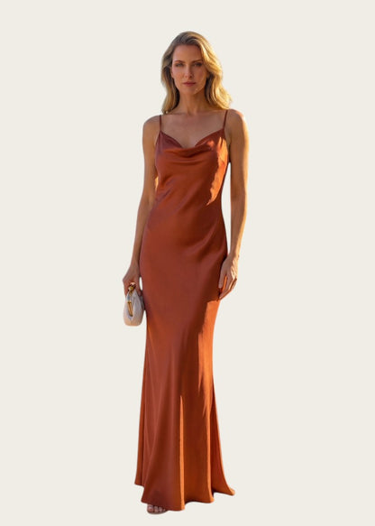 Marga - Vestido largo de tirantes
