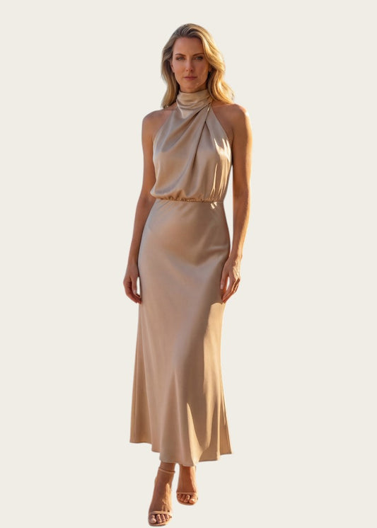 Mariana - Vestido con escote americano